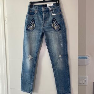 Lucky Brand Jeans - Drew Mom High Rise Taper - Comfort Stretch 00x24